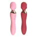 Vibrador Wand Potente 12 Modos Recargable Usb Rosa
